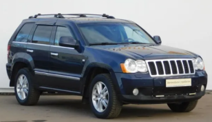 Дефлекторы окон (ветровики) Jeep Grand Cherokee III (WK) 2005-2010"EuroStandard" (Джип Гранд Чироки) Кобра Тюнинг